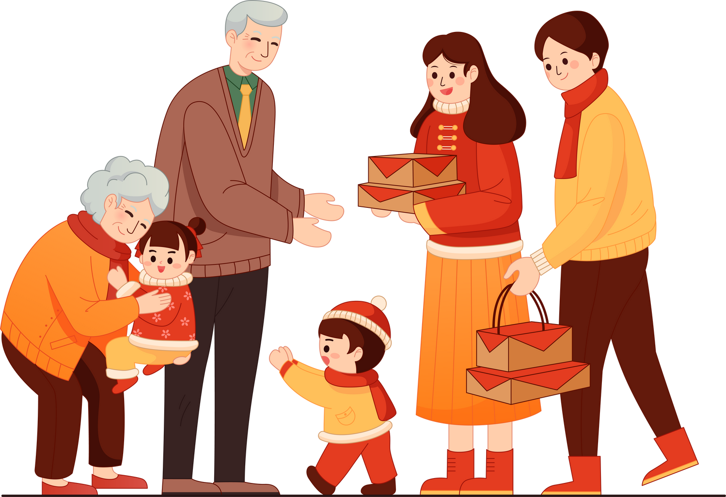 Chinese New Year -  New Year's greeting